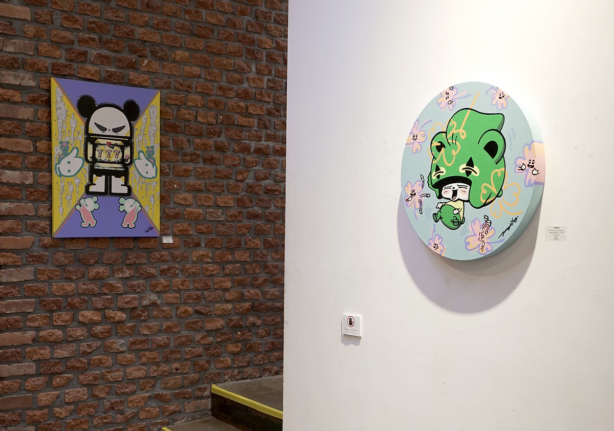 CHARACTER X Original Pop Art Paintings